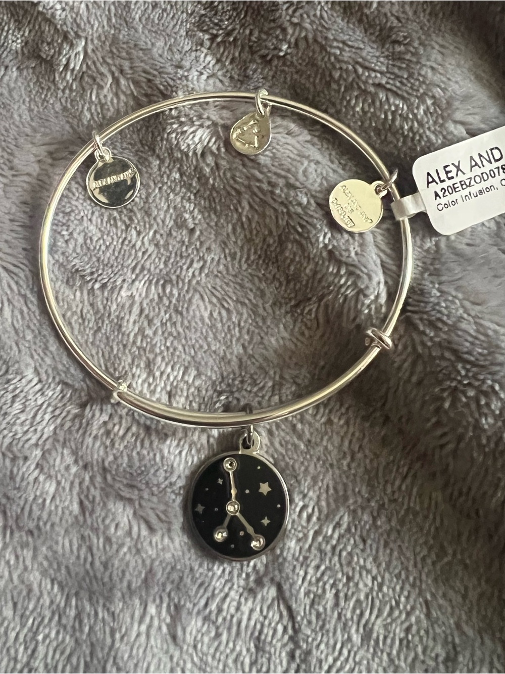 Alex & Ani Color Infusion, Cancer 2020, Energy US Made/Patent, Bracelet, new/tag